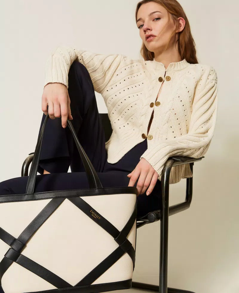 Mala shopper em lona