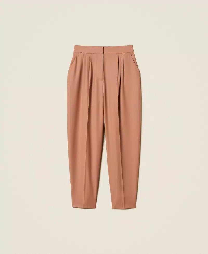 Cool wool cropped trousers Add to Wishlist