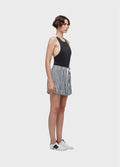 Short Wrinkle Tricoline Fio Tinto