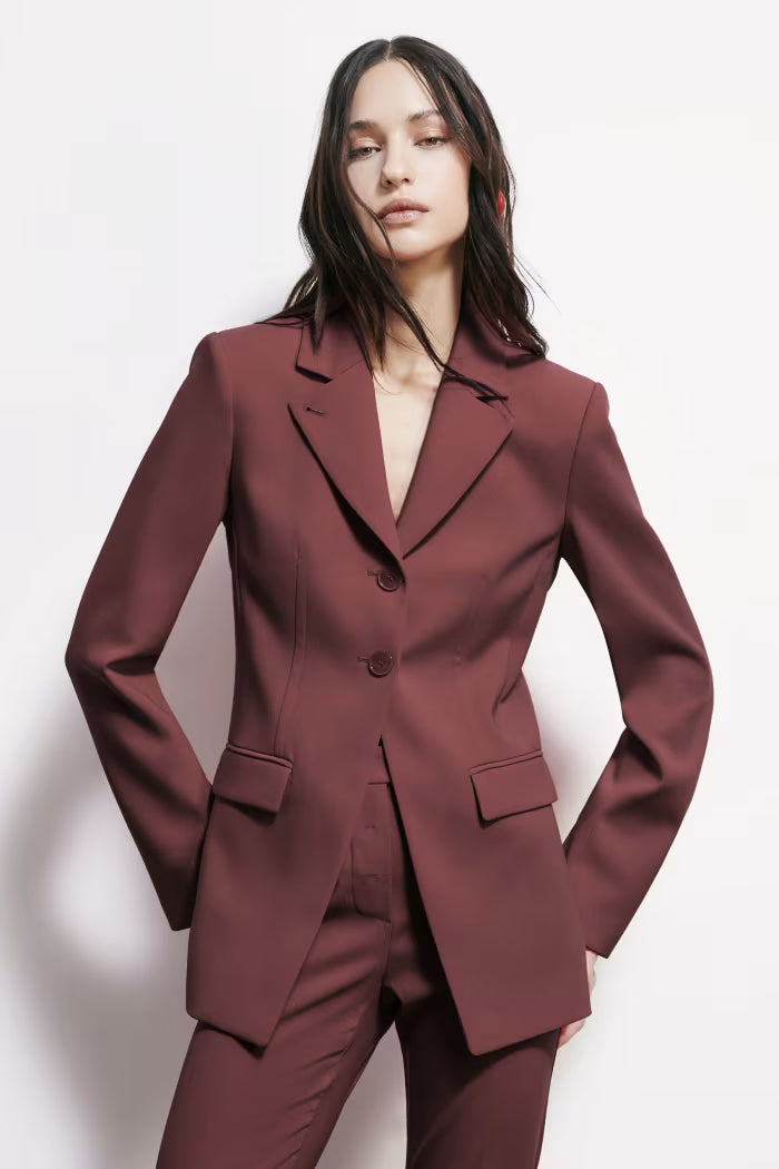 Blazer de alfaiataria slim
