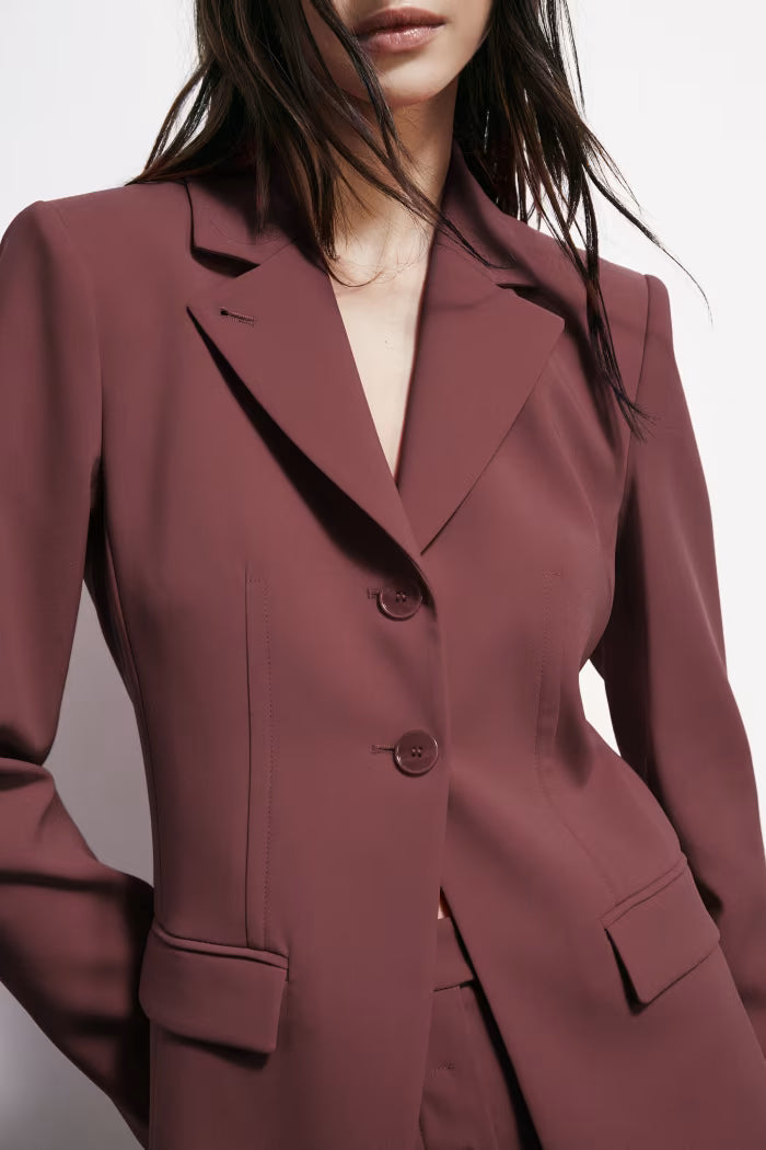 Blazer de alfaiataria slim