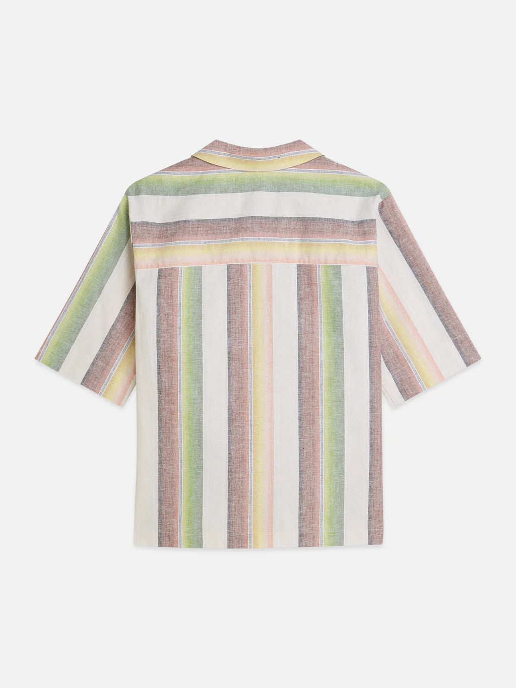 CAMISA ÀS RISCAS DE MANGA CURTA