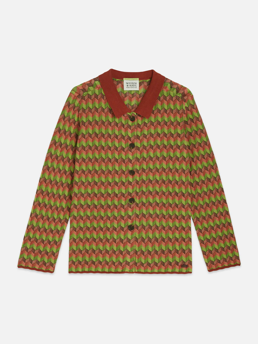 CASACO EM MALHA JACQUARD