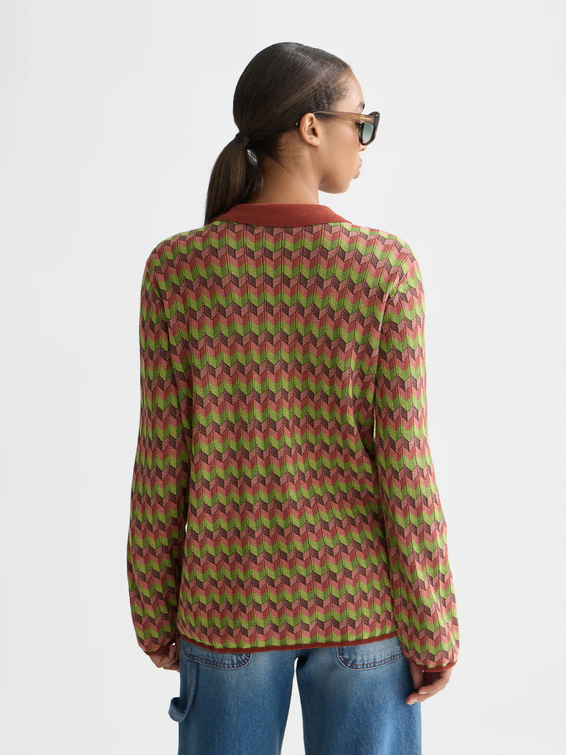 CASACO EM MALHA JACQUARD
