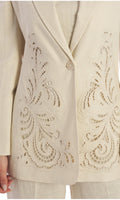 Blazer em linho Twinset